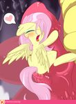  &lt;3 2016 blush dragon duo equine erection eyes_closed faceless_male feathered_wings feathers female feral fluttershy_(mlp) friendship_is_magic fur hair hi_res hooves interspecies male male/female mammal my_little_pony open_mouth patreon pegasus penis pink_hair sip_i.a. tongue vein wings 