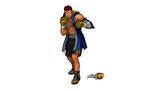  boxing_gloves derivative_work highres jewelry lip_piercing male_focus mechanical_arm mori_toshiaki_(style) nelson_(kof) official_style piercing ronailson_maia scar single_earring solo the_king_of_fighters the_king_of_fighters_xiv third-party_edit 
