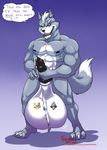  abs animal_genitalia animal_penis anthro athletic balls biceps big_balls big_muscles big_penis black_nose black_penis canine canine_penis claws cum dialogue erection falco_lombardi fangs first_person_view fox_mccloud fur grey_fur grin hair hi_res huge_balls huge_penis hungothenomster knot looking_at_viewer male mammal manly muscular muscular_male nintendo nude open_mouth pecs penis pose scar sheath smile solo standing star_fox submissive submissive_pov teeth thick_penis toe_claws tongue video_games white_fur white_hair wolf wolf_o&#039;donnell 