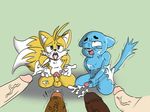  balls begging canine cartoon_network cum cum_dumpster cum_in_mouth cum_inside edude feline fox gumball_watterson kneeling male male/male mammal masturbation miles_prower orgasm penis shaking sonic_(series) the_amazing_world_of_gumball trembling twink 