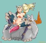  after_sex blonde_hair blush clothed clothing cum cum_inside cum_leaking detached_sleeves erection female hair horn human janna_(lol) league_of_legends male male/female mammal messy penis pointy_ears poro pussy scorchingnova size_difference spread_legs spreading topless torn_clothing video_games 
