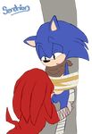  bdsm bondage bound knuckles_the_echidna male male/male oral senshion sex sonic_(series) sonic_boom sonic_the_hedgehog 
