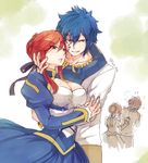  1boy 1girl couple erza_scarlet fairy_tail fate/stay_night fate_(series) jellal_fernandes rusky saber_(cosplay) 