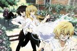  crease emily_(pandora_hearts) gilbert_nightray male oz_vessalius pandora_hearts screening vincent_nightray xerxes_break 