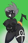  2016 archimedes avian bird boob_hat boobs_on_head breasts female imp kirbot12 looking_down male nipples puffy_nipples smile tail_ring thick_thighs v0 v0yser voluptuous 