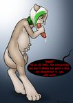  canine danaume_(artist) dog husky male male_pregnancy mammal penis_tongue pregnant 