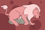  animal_genitalia animal_penis balls barbed_penis cum feline feline_penis feral fur lion lion_(steven_universe) male mammal masturbation penis pillow pillow_ride pink_fur solo steven_universe wendigoo 