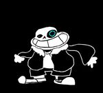  2016 animated_skeleton bone boss_monster male sans_(undertale) skeleton undead undertale video_games 