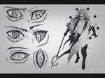  gradient gradient_background male_focus monochrome naruto rinne_sharingan rinnegan sharingan solo uchiha_madara 