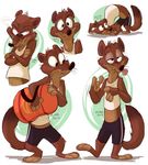  brown_fur disney duke_weaselton fur male mammal mustelid orlando_fox solo tongue tongue_out weasel zootopia 