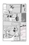  absurd_res anthro bdsm black_and_white clothed clothing comic feline female hi_res keeroh lagomorph mammal monochrome rabbit speech_bubble 