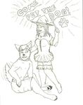  canine curious~red~fox female halloween hellhound holidays human magic_user male mammal transformation witch 