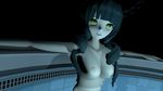  3d_(artwork) black_rock_shooter breasts digital_media_(artwork) female herzseele hot_tub human mammal not_furry smile solo source_filmmaker water 