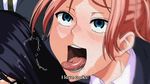  animated animated_gif blush multiple_girls musashino_takumi open_mouth red_hair sexually_suggestive subtitled tongue_out tsf_monogatari 