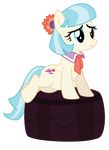  coco_pommel_(mlp) cutie_mark earth_pony equine female feral friendship_is_magic fur hair horse mammal masemj_(artist) multicolored_hair my_little_pony pony solo two_tone_hair 