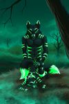  2015 anthro biohazard_symbol bioluminescence black_fur black_spiral_dancer brother brother_and_sister canine colored_cum crinos cum cum_inside digital_media_(artwork) duo eyes_closed facial_markings female from_behind_position fur garou glowing glowing_cum glowing_eyes glowing_markings green_cum green_eyes hi_res hyhlion incest kneeling male male/female mammal markings noxious_(vermiis) nude penetration penis radioactive sex sibling sister toxic_(vermiis) tree twincest twins unusual_cum were werewolf wolf 