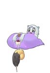  anus butt cum cum_in_ass cum_inside female froslass gaping gaping_anus lovely_mawile mawile nintendo pok&eacute;mon purple_skin pussy pussy_juice video_games 