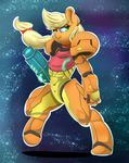  2016 absurd_res anthro applejack_(mlp) cosplay crossover earth_pony equine female friendship_is_magic hi_res horse madacon mammal metroid my_little_pony nintendo pony samus_aran video_games 