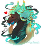  &lt;3 bust_(disambiguation) crystal dragon fish marine nom patreon_reward rogue zingiber 