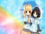  milly_oreano_yakumo nanase_aoi report_of_nature_spirits umbrella yumemi_nyas_suhichimi_ugaia 