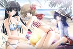  beach eternal_sky ikegami_akane summer swimsuit torii_sakune yuuki_alice 