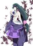  breasts japanese_clothes katanagatari kimono nipples no_bra open_shirt weapon yasuri_nanami 