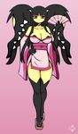  black_hair breasts female hair mawile mega_evolution mega_mawile nintendo pok&eacute;mon razplus solo video_games 