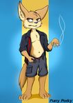  2016 canine disney drugs fennec finnick fox furryporky male mammal marijuana pinup pose zootopia 