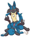  anal anal_penetration anthro aogami barefoot big_dom_small_sub canine dibbyluck234 erection eyes_closed fur jackal knot looking_down lucario lying male male/male mammal nintendo nude on_back on_floor penetration penis pok&eacute;mon raised_leg riolu size_difference spikes spread_legs spreading video_games 