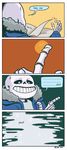  animated_skeleton beansterpie bone book clothed clothing comic dialogue dust english_text hoodie male not_furry paper papercut sans_(undertale) skeleton text undead undertale video_games 