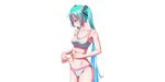  hatsune_miku long_hair takouji twintails vocaloid 