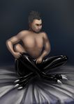  cynder female gender_transformation latex_(artist) male mtf rubber solo spyro_the_dragon suit transformation video_games 
