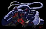  gorgon male multi_eye multi_head naga ralord reptile scalie snake snakearms 