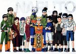  2girls 6+boys aburame_shino arms bandage bare_shoulders black_eyes black_hair blonde_hair blue_eye blue_hair bowl_cut coat elbow feet female flak_jacket forehead forehead_protector gaara hairband haruno_sakura hatake_kakashi hyuuga_hinata hyuuga_neji konohagakure_symbol legs looking_at_viewer mask might_guy multiple_boys multiple_girls nara_shikamaru naruto one_eye_closed pink_hair rock_lee scar scroll shorts shoulders spiked_hair sunglasses teeth thumbs_up toes uchiha_itachi uchiha_sasuke umino_iruka uzumaki_naruto white_eyes white_hair 