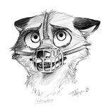  canine disney fox mammal nick_wilde sketch tatujapa zootopia 