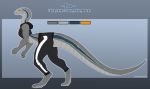  anthro athletic avoid_posting bra claws clothed clothing cobra female fortuna markings model_sheet muscular pants reptile scalie side sideview snake solo sports_bra underwear 