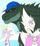  2014 cloud danjira duo female fur godzilla godzilla_(series) gojirag hat horn male mammal reptile scales scalie simple_background spends spines sugarbeast vipery-07 