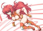  1girl breasts large_breasts red_hair shishidou_rena wrestle_angels wrestle_angels_survivor wrestler wrestling_ring 