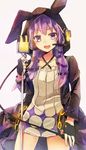  animal_hood animal_print bunny_hood bunny_print collarbone dress fang fingerless_gloves gloves hair_ribbon headset holding hood hooded_jacket jacket long_hair looking_at_viewer microphone microphone_stand open_mouth purple_eyes purple_hair ribbon smile solo strapless strapless_dress suisetsu_mizuna tube_dress twintails vocaloid voiceroid yuzuki_yukari yuzuki_yukari_(lin) yuzuki_yukari_(vocaloid4) 