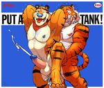  esso feline frosted_flakes male male/male mammal repzzmonster tiger tony_the_tiger 