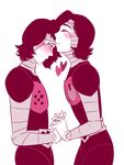  &lt;3 better_version_at_source blush boss_monster clothed clothing digital_media_(artwork) duo girly hair humanoid machine male male/male mettaton not_furry robot selfcest simple_background smile square_crossover undertale unknown_artist video_games 