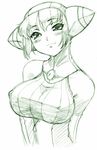 animal_ears animal_hood breasts breath_of_fire breath_of_fire_v cat_ears cat_hood dr.p gloves hood large_breasts lin_(breath_of_fire) monochrome short_hair solo tail thighhighs 