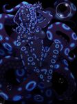  black_sclera blue_eyes blue_lips blue_nipples blue_pussy breasts cephalopod female hi_res marine nipples octopus pussy rhos_(shinigamiinochi) tentacles whitemantis 