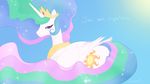  2016 arareroll english_text equine female feral friendship_is_magic horn mammal my_little_pony princess_celestia_(mlp) solo text winged_unicorn wings 
