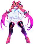  android big_breasts breasts clothing female huge_breasts legwear machine not_furry pussy robot slugbox solo thigh_highs 