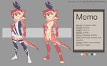  mammal model_sheet momo mustelid otter sy_noon 