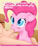  2016 balls bestiality blush dialogue duo earth_pony english_text equine faceless_male female feral friendship_is_magic hair horse human human_on_feral inside interspecies long_hair male male/female mammal my_little_pony nude oral patreon penis pink_hair pinkie_pie_(mlp) pony sex stradivarius text 