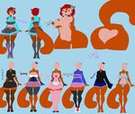  anthro bow breasts butt candy chocolate clothing discordmelody dress female food freckles fur hair invalid_tag inverted_nipples jasmine_ivory mammal model_sheet nipples pajamas pussy rodent squirrel 