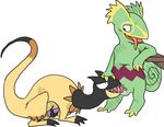  balls feral heliolisk kecleon licking lizard long_tongue male male/male masturbation nintendo oral paintdog penile_masturbation penis pok&eacute;mon reptile scalie sex simple_background tongue tongue_out tonguejob video_games white_background 