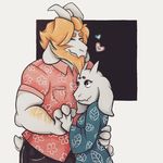  asgore_dreemurr caprine goat loulouloulou5 mammal toriel undertale video_games 